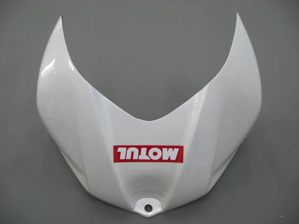 2007-2008 Suzuki GSXR 1000 Amotopart Fairings White Black Alstare Racing Customs Fairing