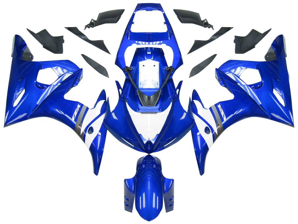 2003-2004 Yamaha R6 Amotopart Fairing Blue Kit