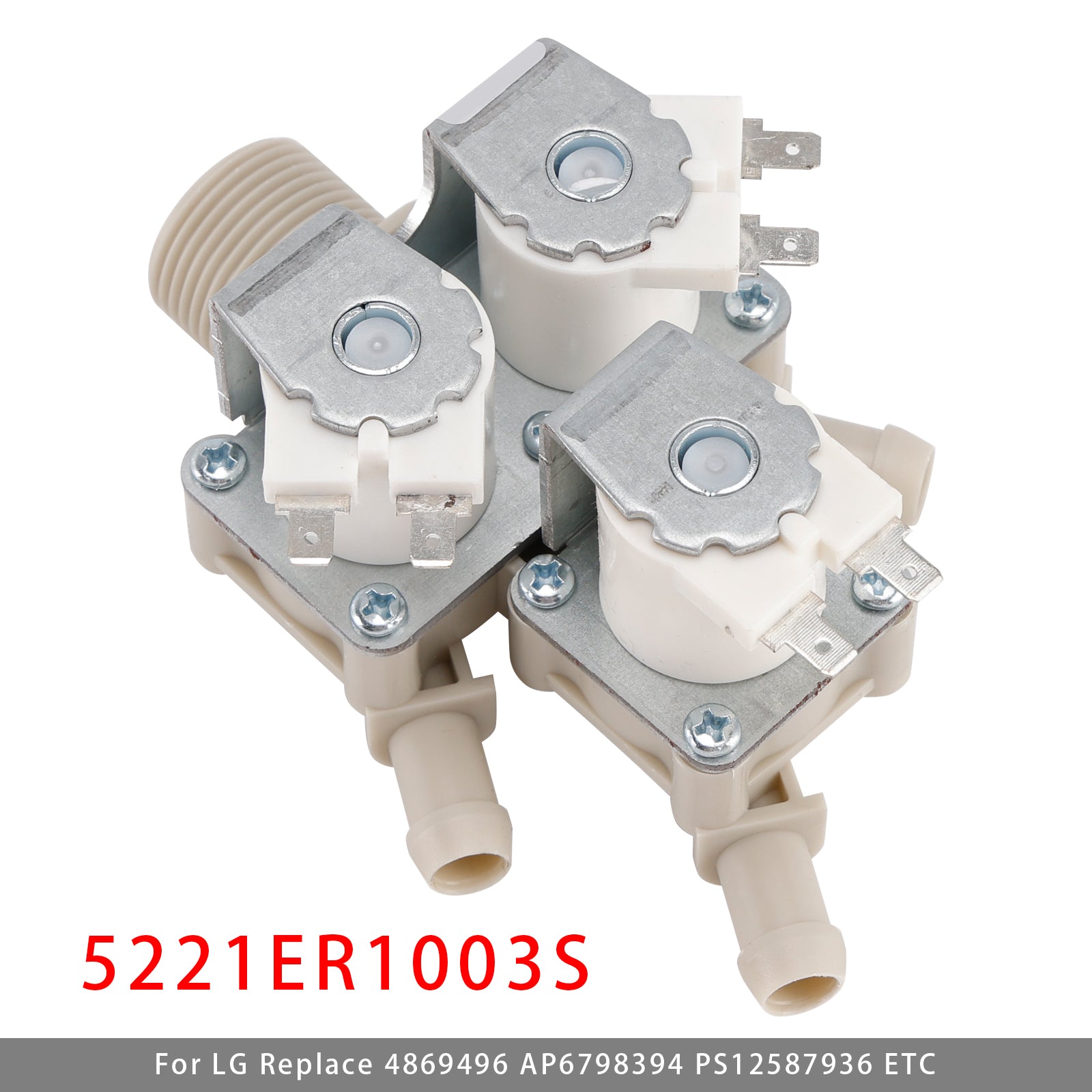 5221er1003s Machine à laver Valve d'entrée d'eau froide pour LG 4869496 AP6798394