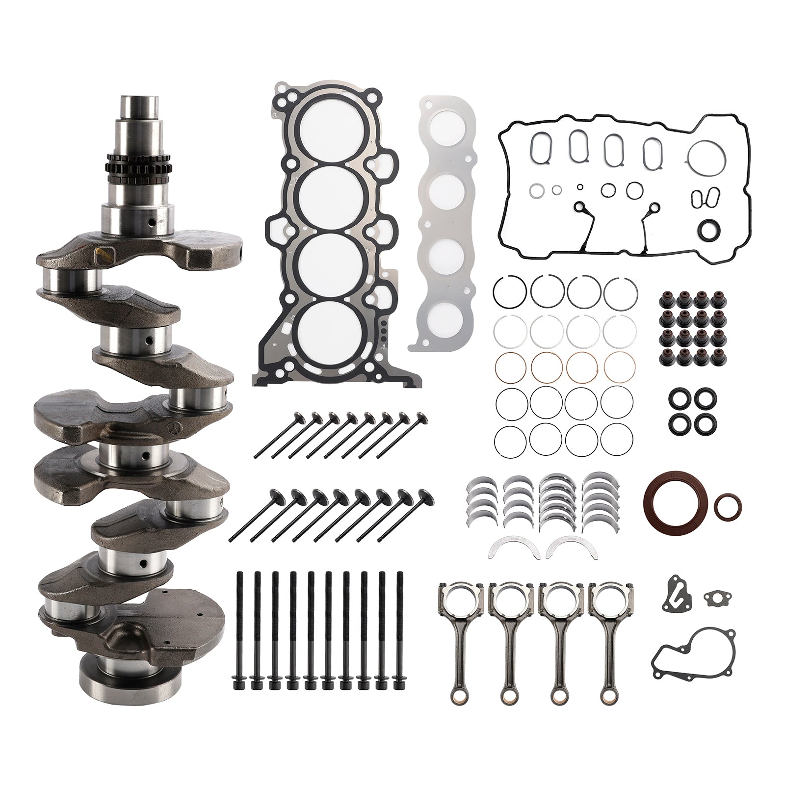 2019�Cpresent Kia Soul (SK3) G4NH 2.0L Engine Overhaul Rebuild Kit Crankshaft Con Rods 231102E510