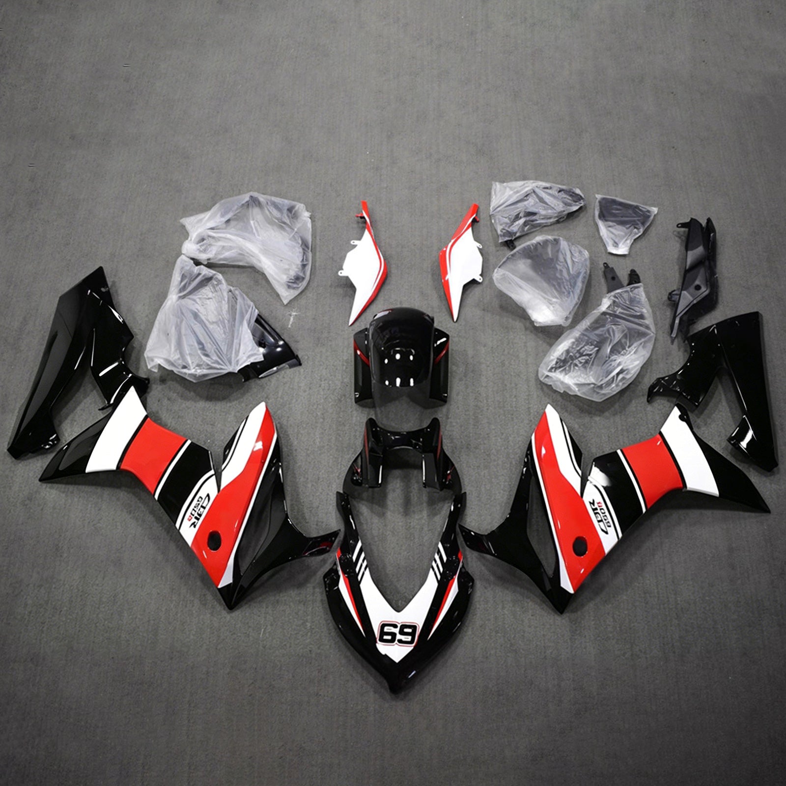 Injection Fairing Kit Bodywork Plastic ABS For Honda CBR650R 2019-2020