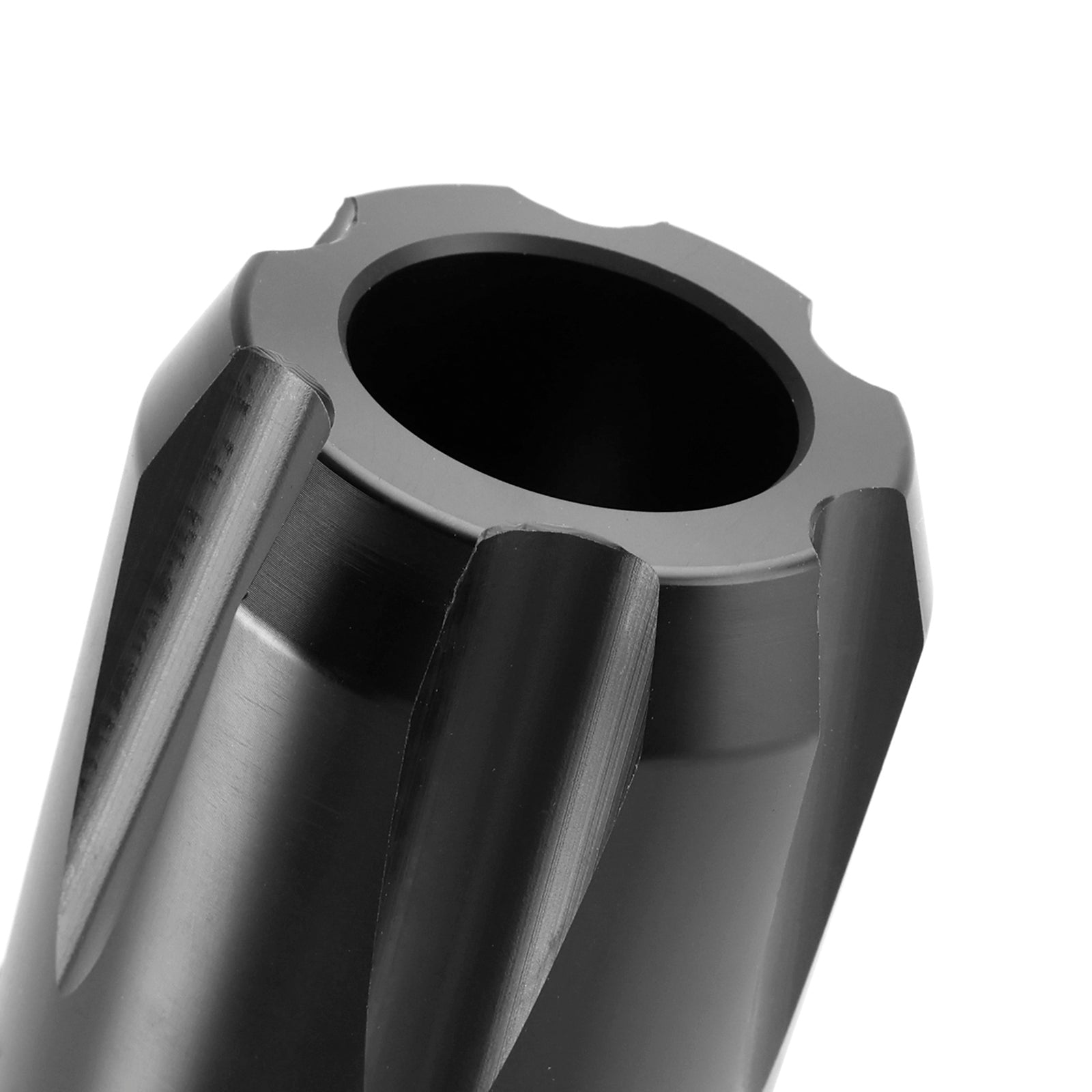 2024-2025 Kawasaki Zx-6R Zx 6R Cnc Anti-Crash Frame Sliders Protector Black Black