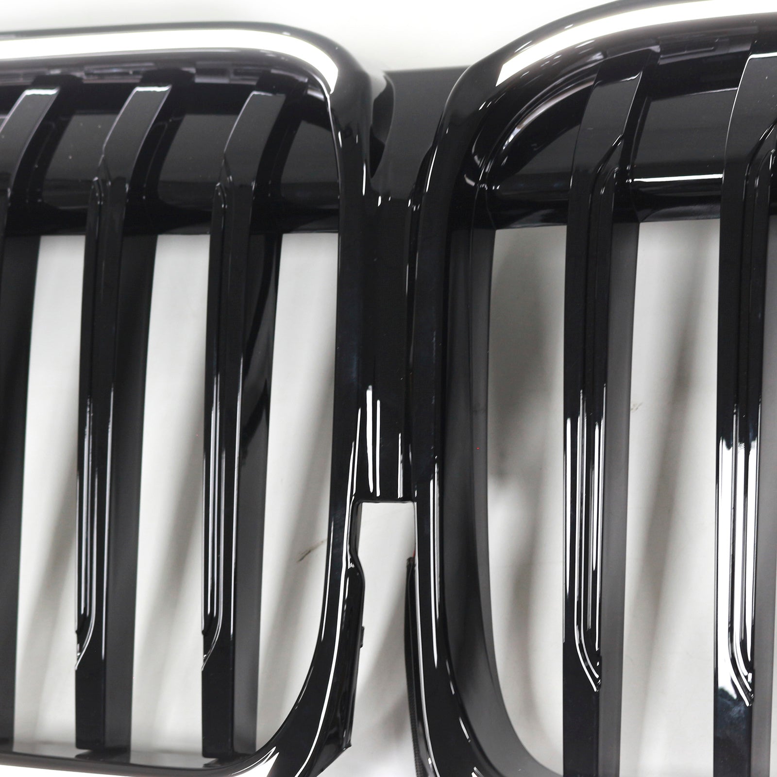 2019-2022 BMW 7 Series G12 Long-Wheelbase Version Facelift Single Slat Gloss Black Front Grill Grille