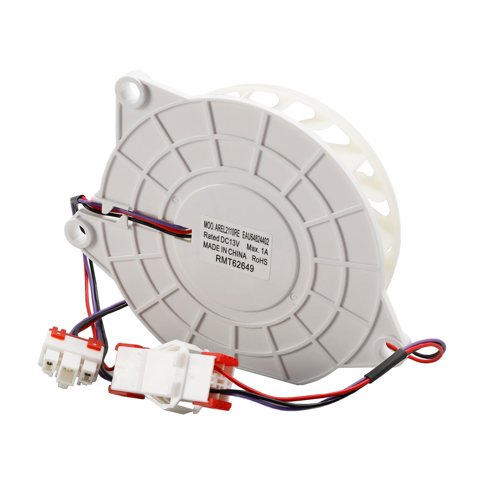 EAU64824402 Snap Supply Fan Motor for LG Refrigerator Evaporator Freezer