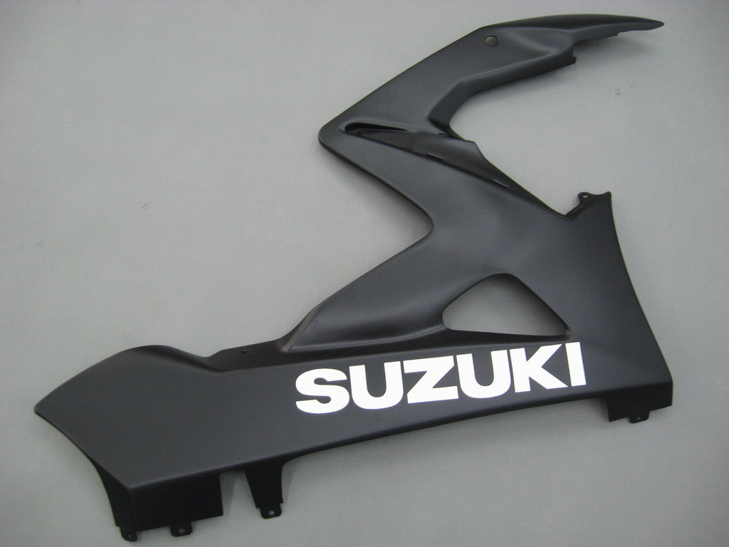 2005-2006 Suzuki GSXR 1000 Black Matte GSXR Racing Fairings Generic