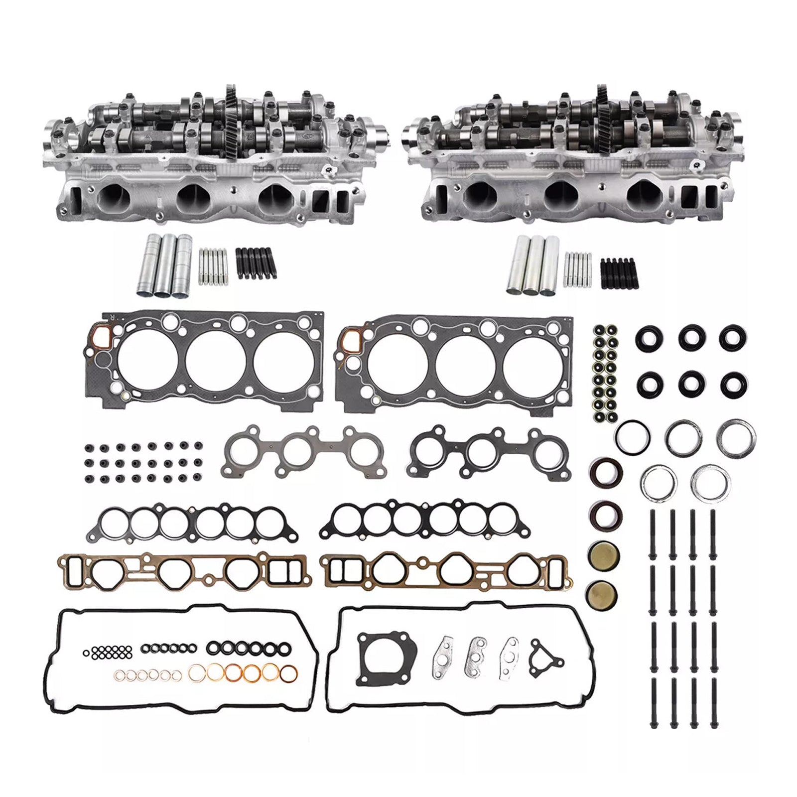 2000-2004 TOYOTA TUNDRA 3.4L 2PCS Cylinder Head & Gaskets & Bolts 11101-69136 1305362050