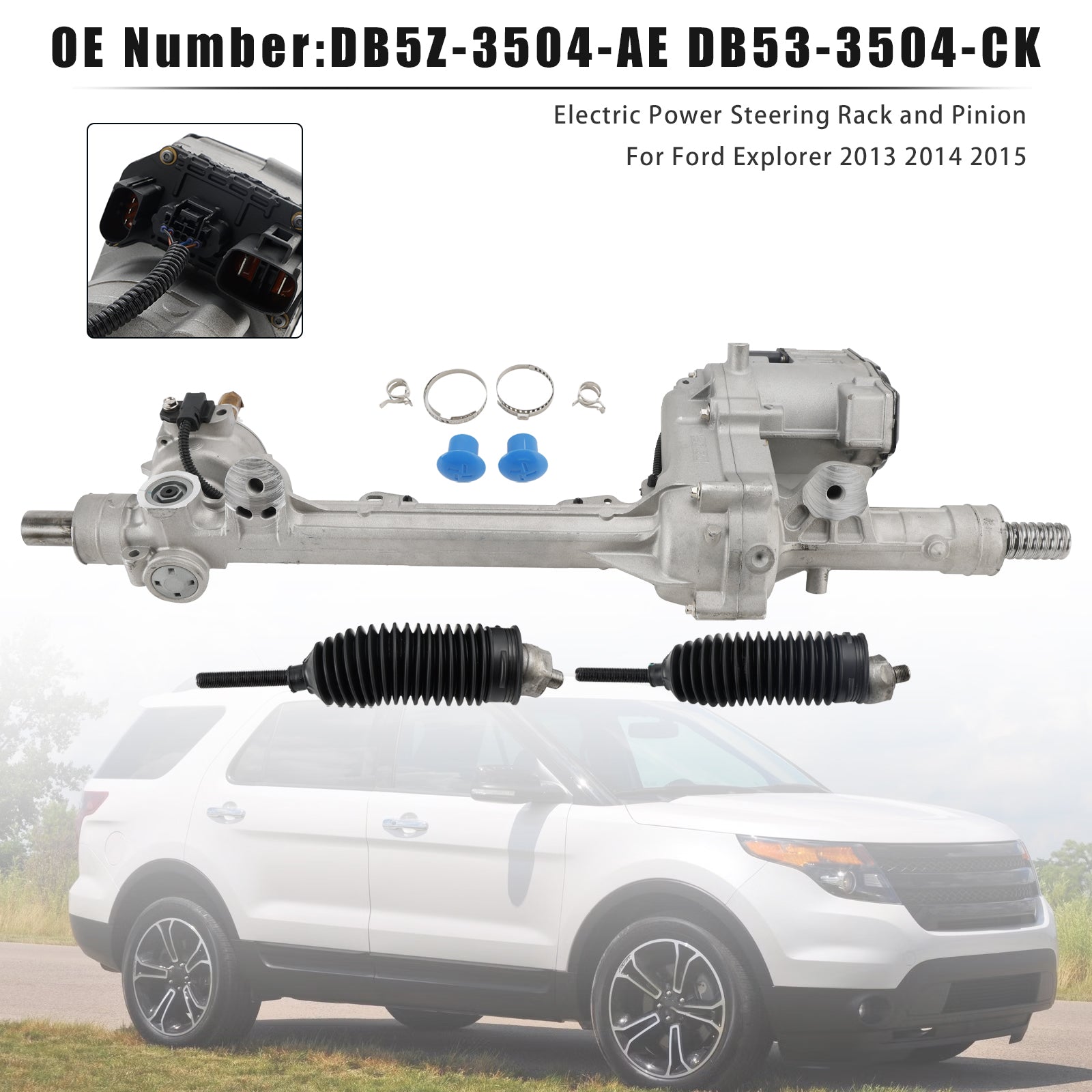 Electric Power Steering Rack and Pinion DB5Z-3504-AE For Ford Explorer 2013-2015