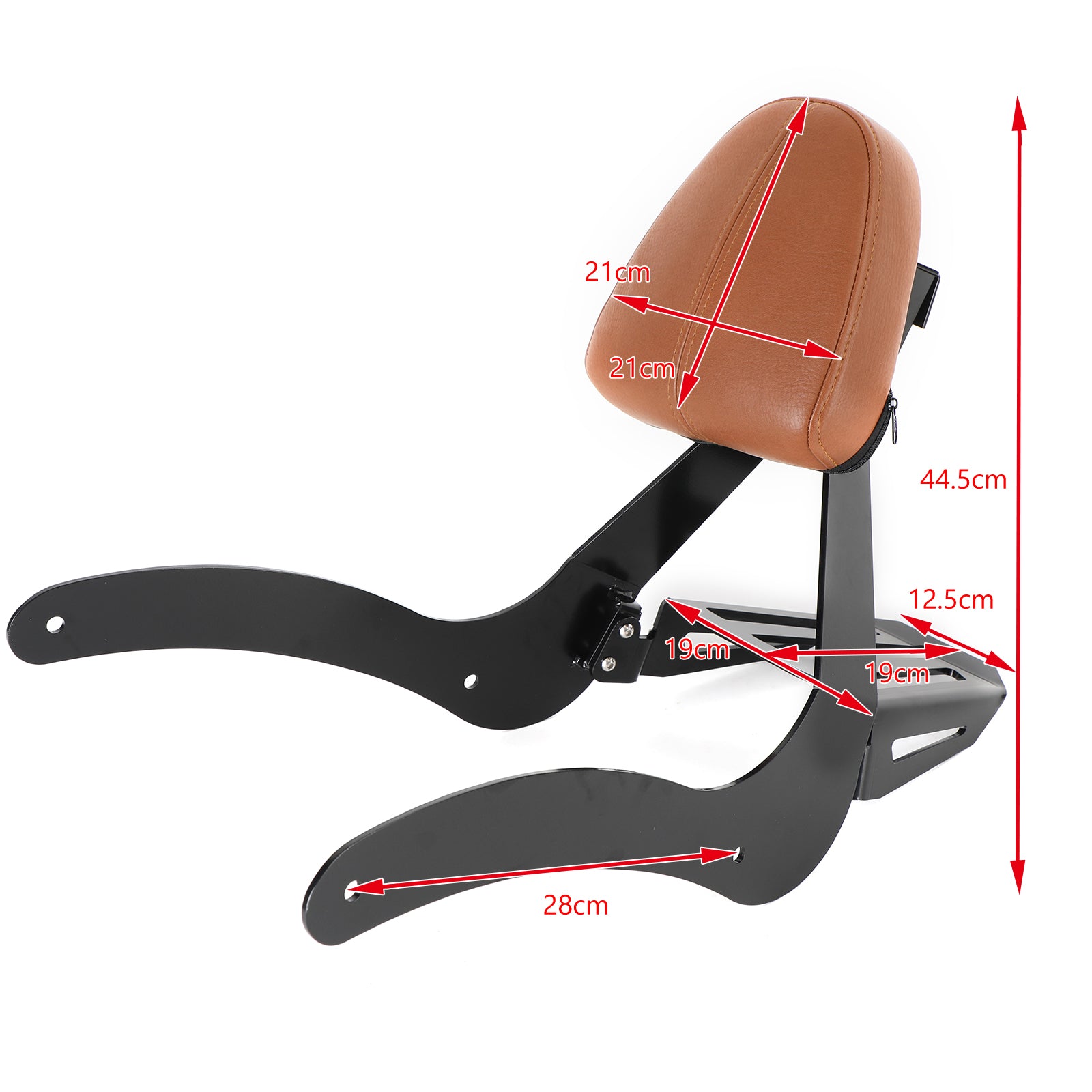 Barre de dossier Sissy pour passager, compatible avec Indian Scout 2015 – 2020 Scout Sixty ABS