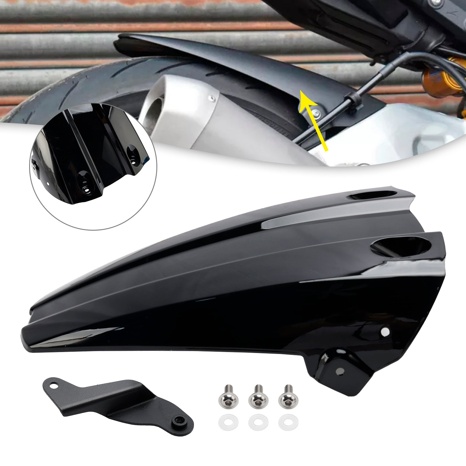 Achterspatbord spatbord kuip voor Yamaha MT-10 / SP MT10 2016-2024