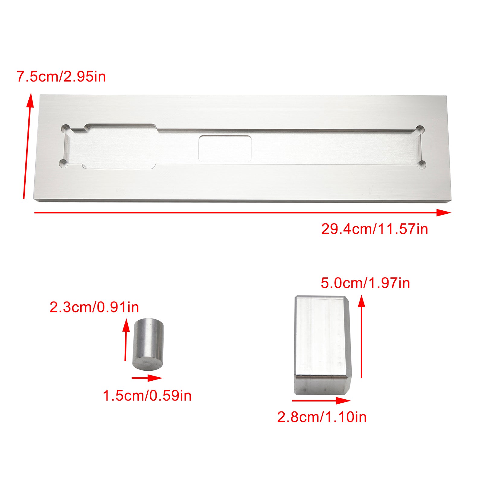 Convient pour l'alignement/jeu de gabarit de soudage PM-63 RAK en aluminium réutilisable