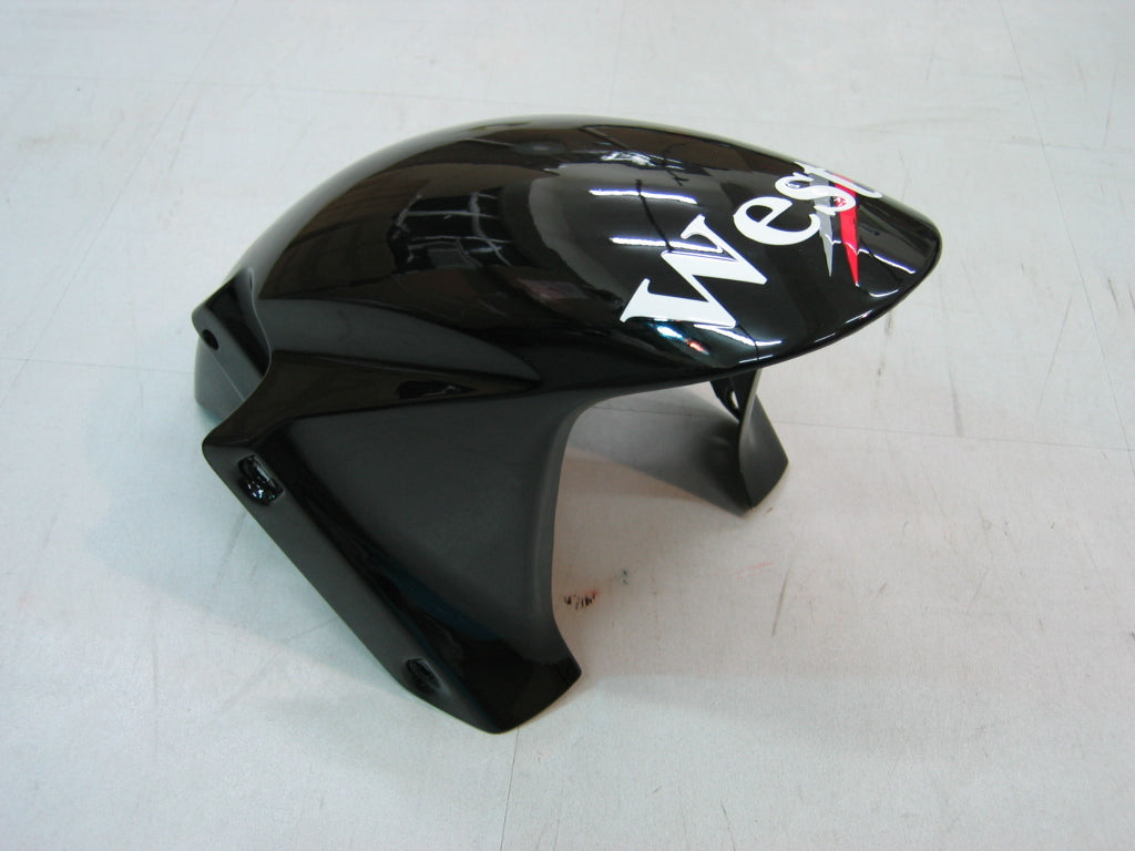 2003-2004 Honda CBR 600 RR Black West Racing Fairings Generic