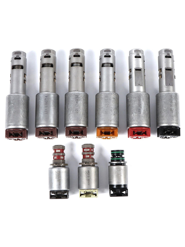 9PCS A8LR1 Transmission Solenoid Valve Kit For Hyundai Genesis 2011-2016