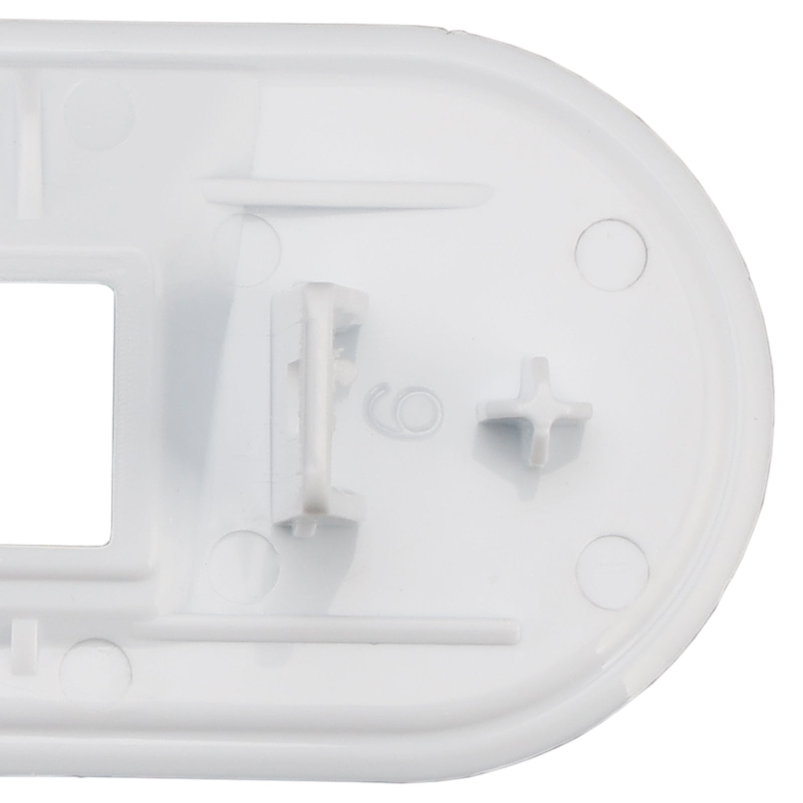 W11545554 Lås på vaskemaskinlokk, hvit