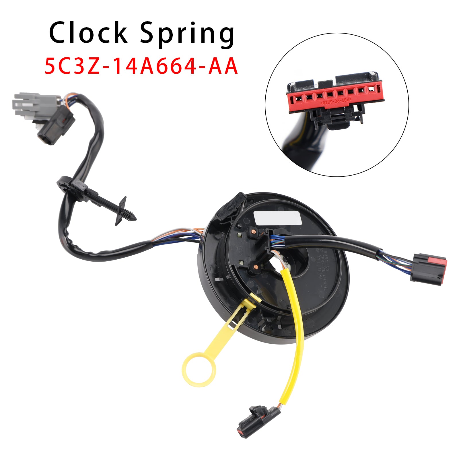 Ressort d'horloge de bobine de volant, pour Ford F-250 350 Super Duty