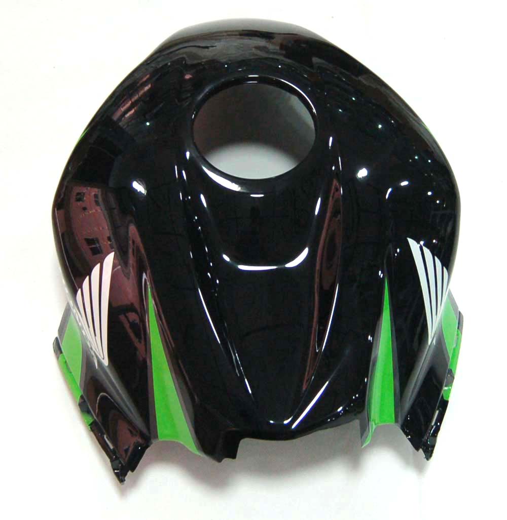 2009-2012 Honda CBR 600 RR Green & Black CBR Racing Fairings Generic