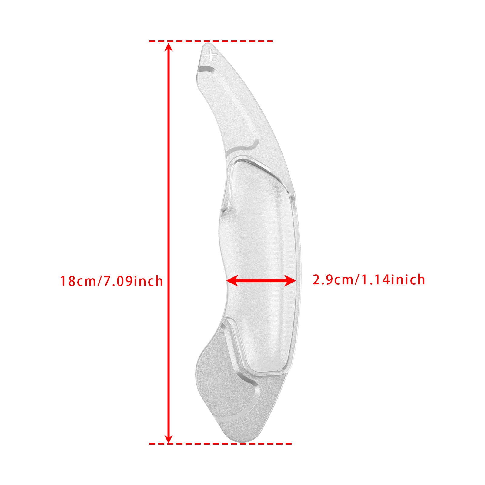 Extension de paletteur de volant pour Volvo XC60 XC90 Aluminium