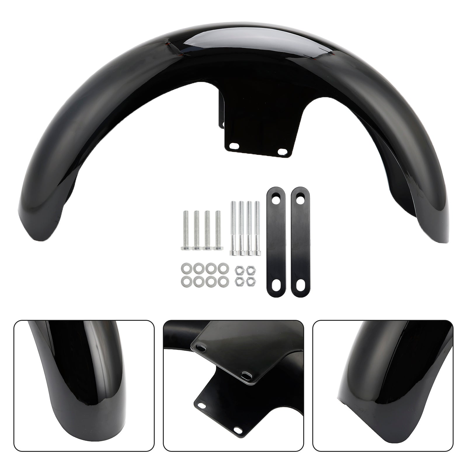 19" Predný blatník ABS pre Touring Electra Street Road Glide Baggers FLHT FLHR