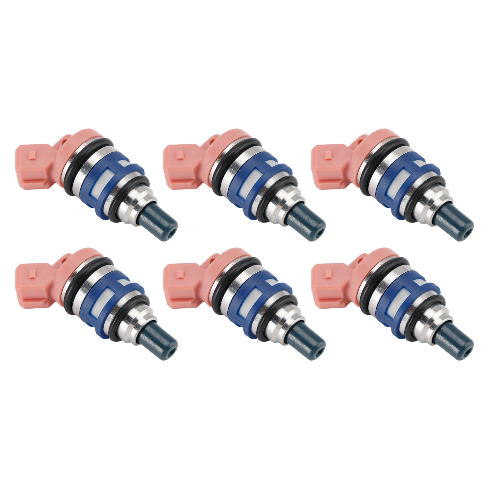 6Pcs Fuel Injector For Nissan Maxima J30 Laurel 88-94 3.0 24V 16600-21V02