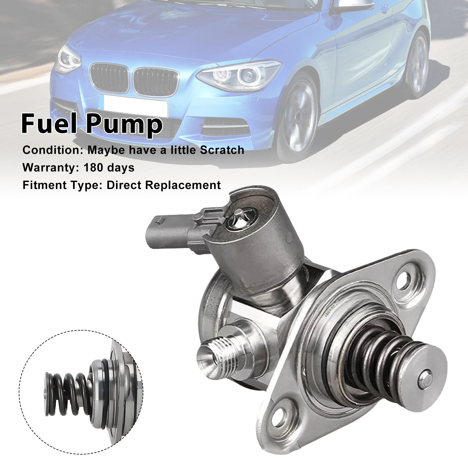 Bomba de combustible de alta presión 13518604231 compatible con BMW 335i 435i 640i 740Li xDrive