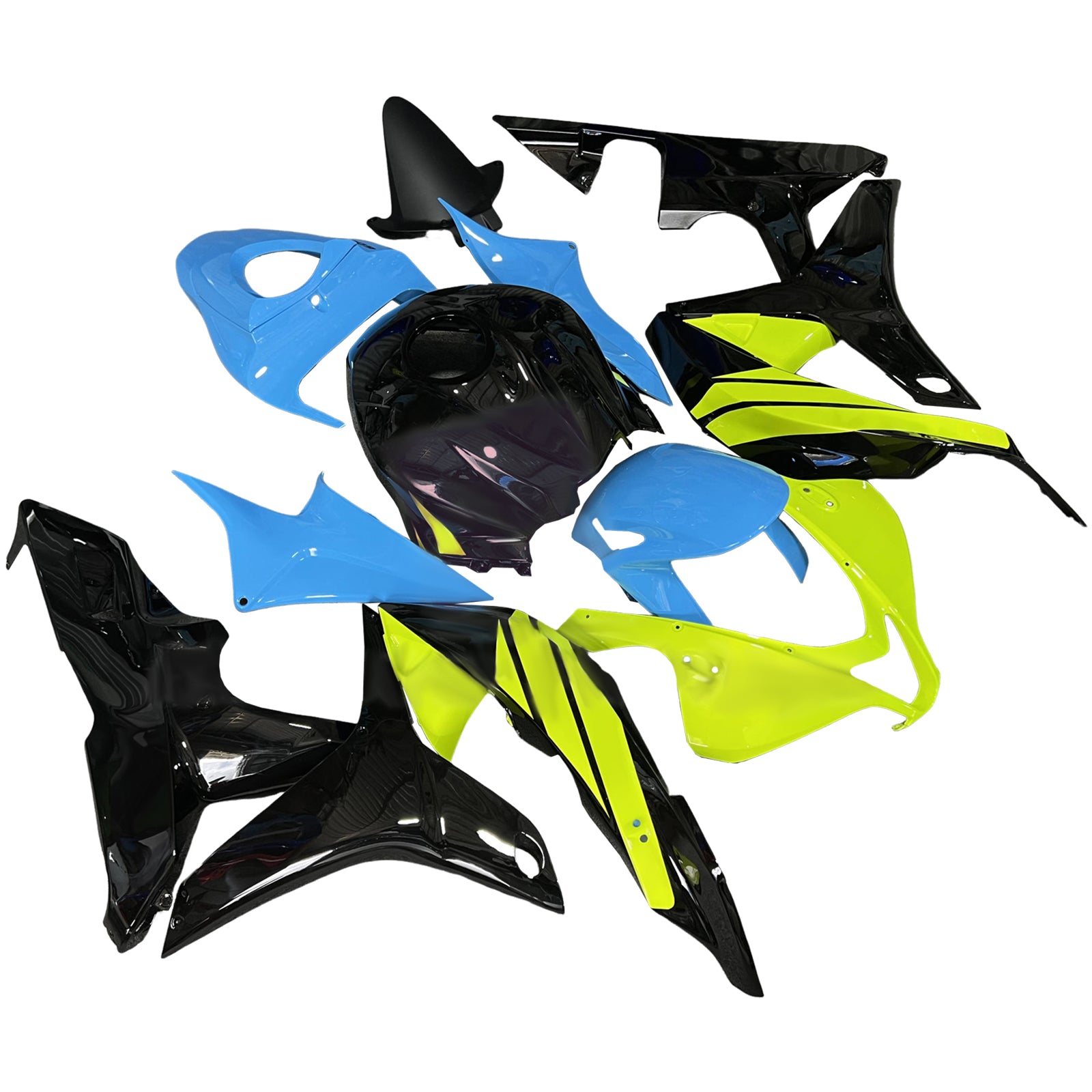 Kit de carénage d'injection Bodywork Abs en plastique pour Honda CBR600RR 2007-2008 F5