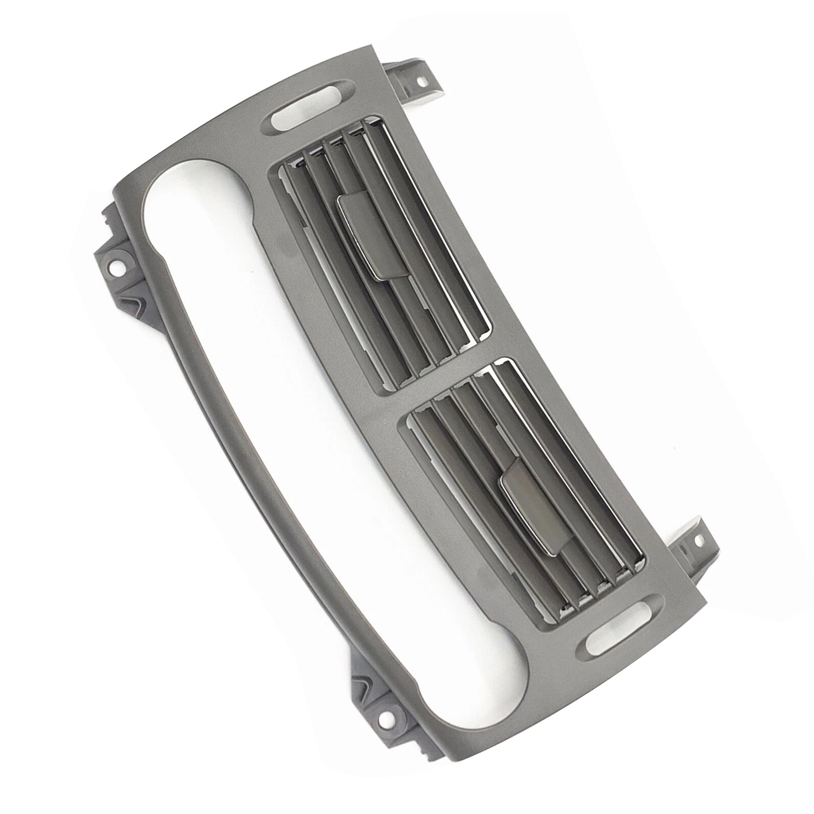 Grade de saída de ar central frontal cinza para Benz Classe E W211 2003-2008