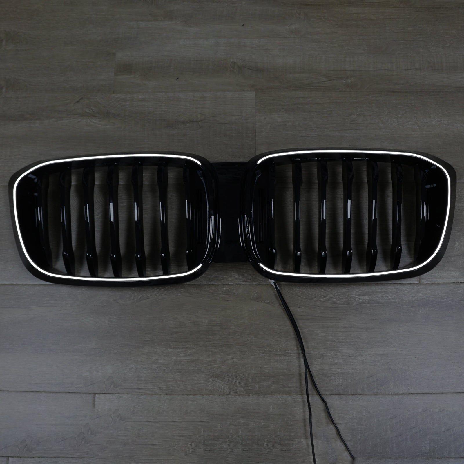 2018-2021 BMW X3 X3M G01 G08 Pre-Facelift Gloss Black Front Kidney Mesh Grill Grille 51138469959 51138469960