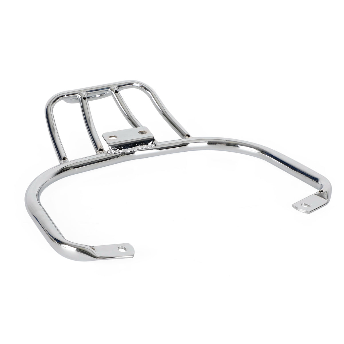 Piaggio Vespa GT 200 L Sloped Rear Rack Carrier Pannier Chrome Generic