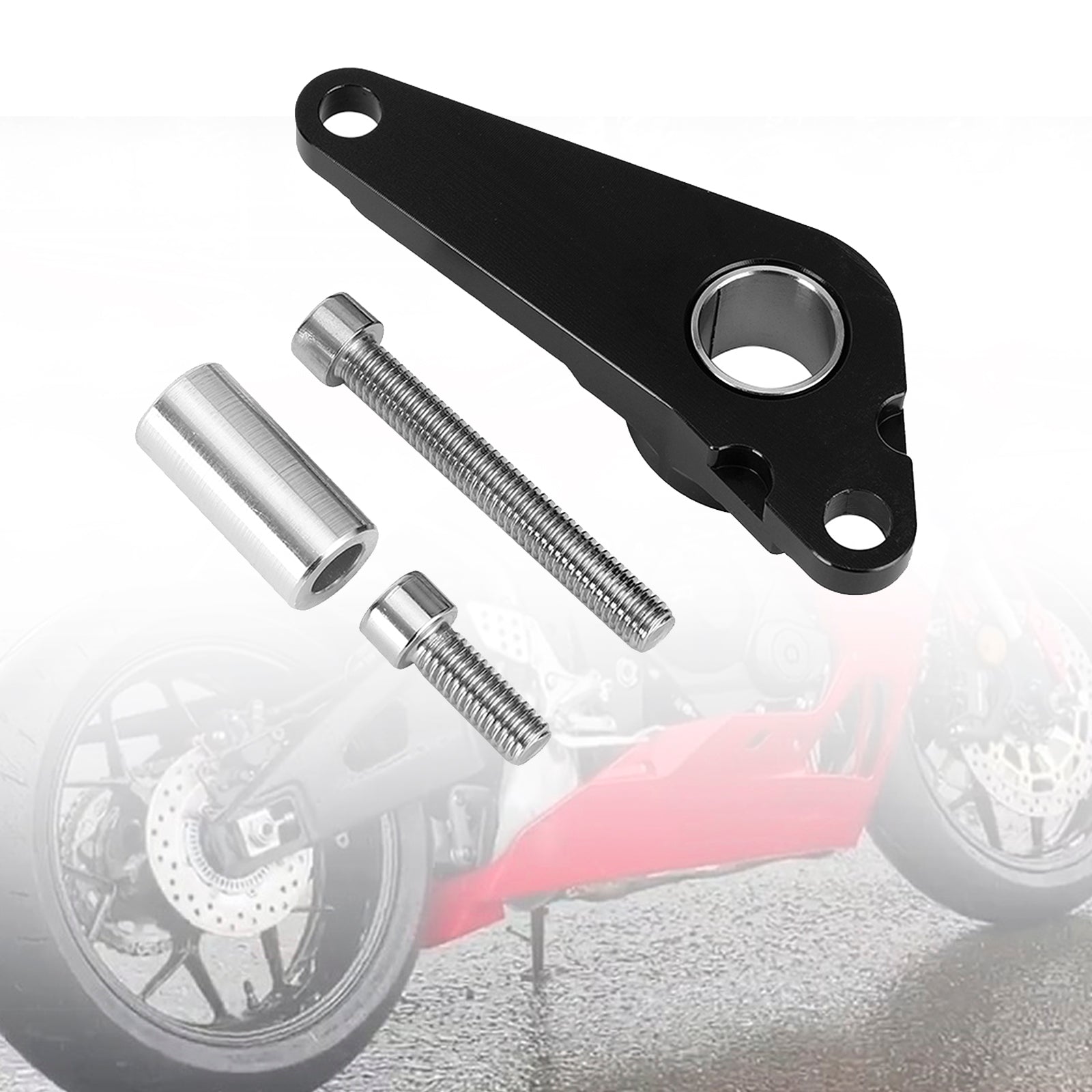 CNC-versnellingsstabilisator hoog aangepast voor HONDA CBR600RR 2020-2022 zilver