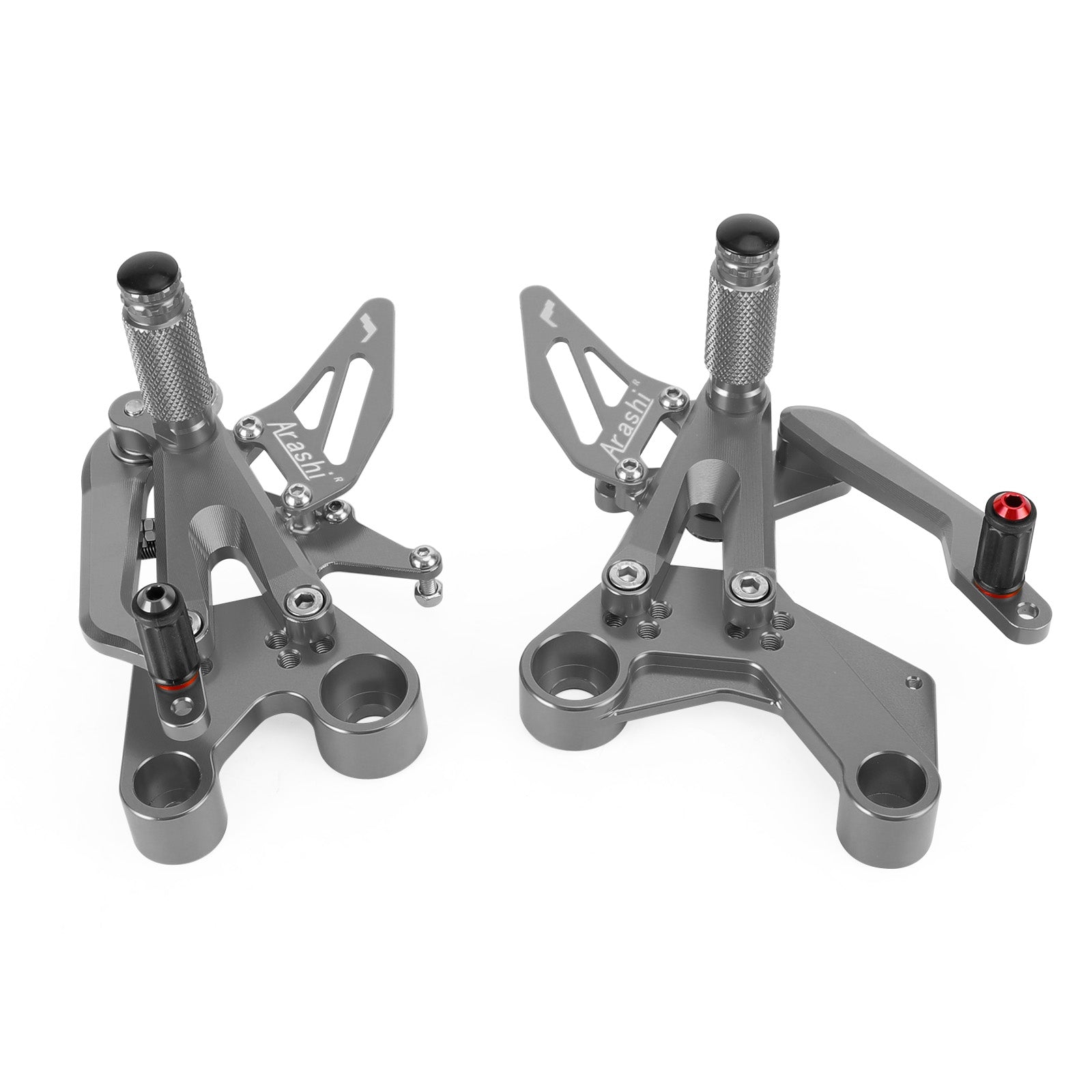 2018 - 2023 DUKE 890 / 790 ALUMINUM ADJUSTABLE REAR SET REARSET Gray