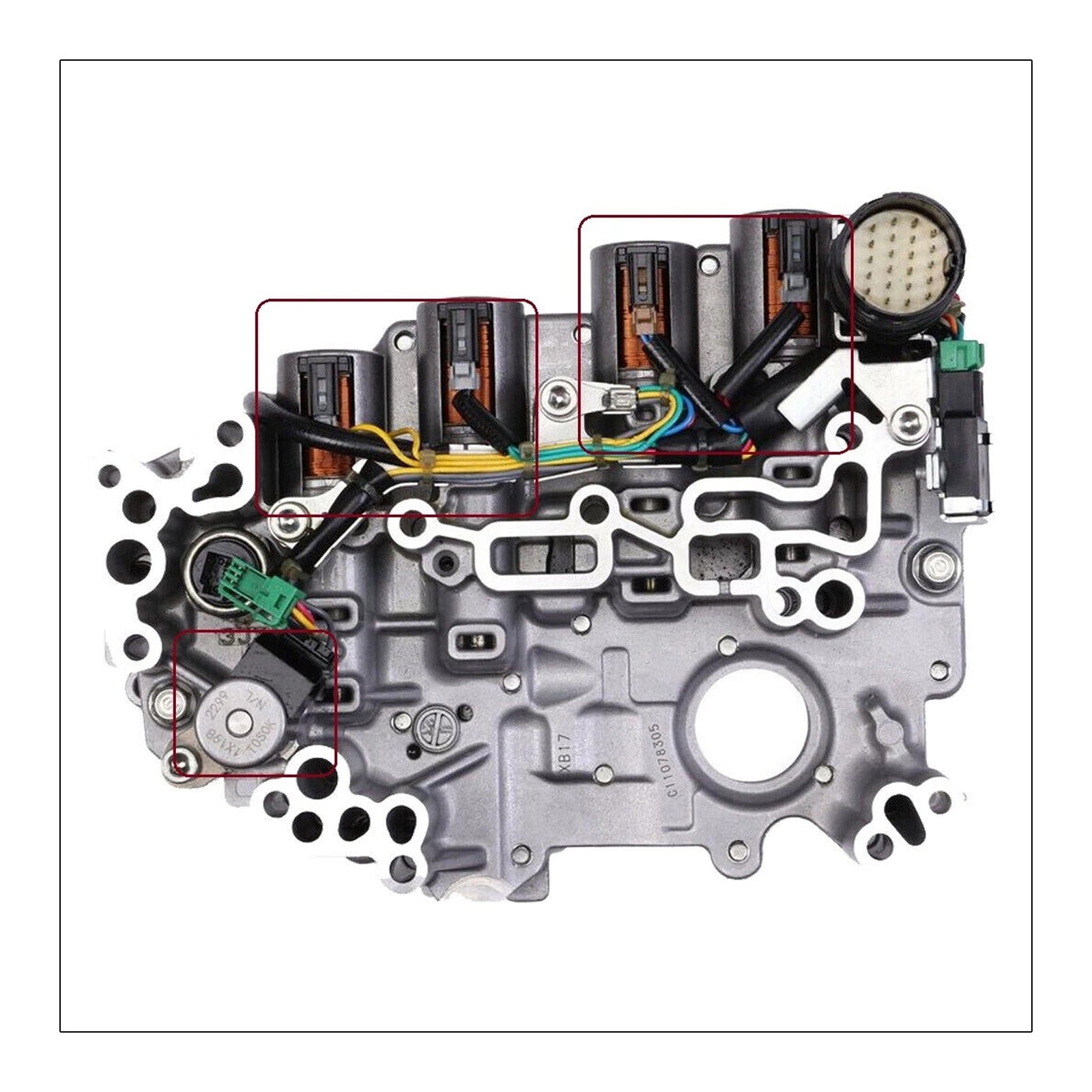 JF015E RE0F11A CTV Transmission Solenoid Kit For Nissan Note Sentra Tiida Versa