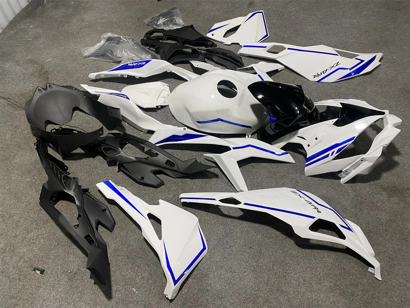 Kit de carénage d'injection Kawasaki Ninja ZX-25R ZX-4R ZX-4RR 2019-2024