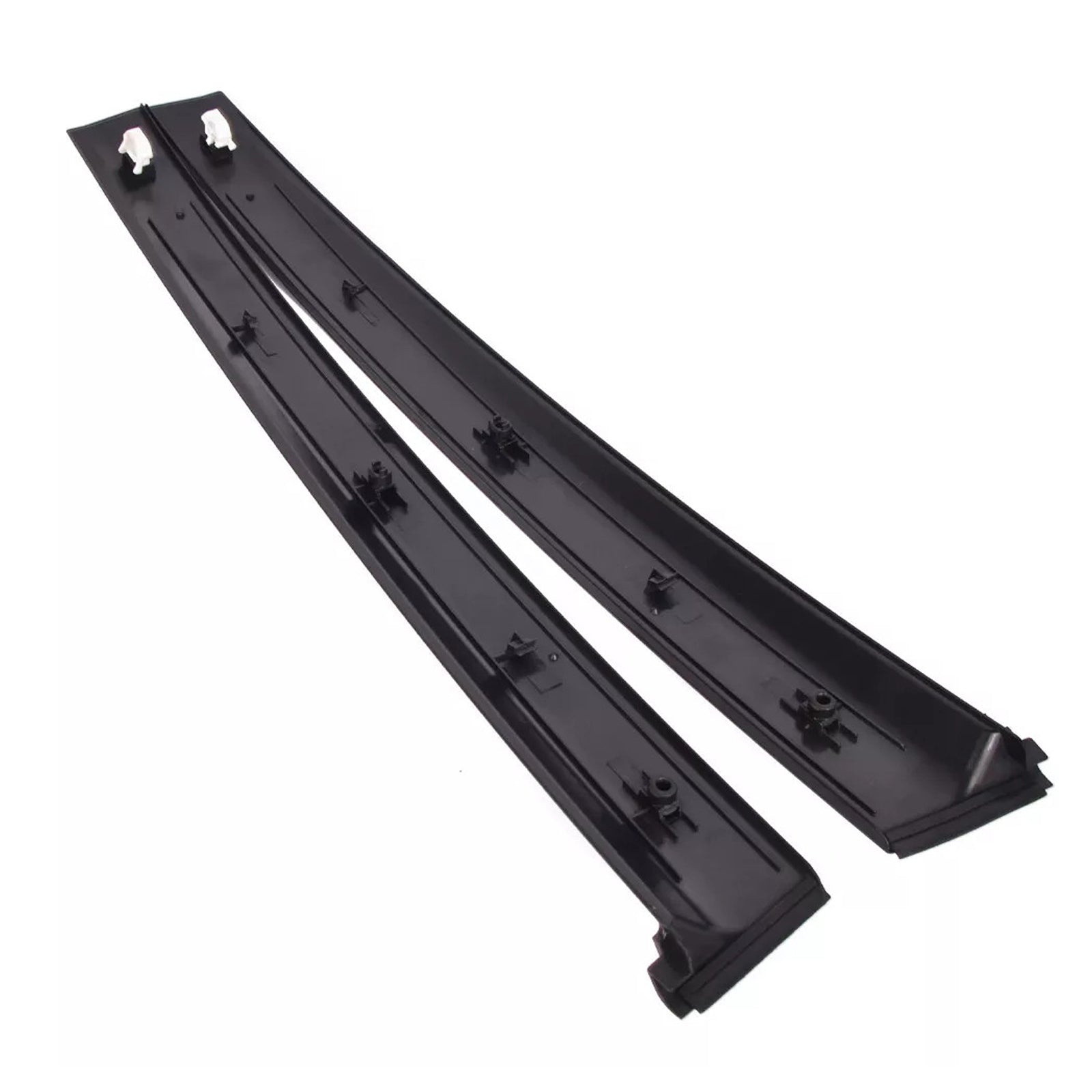 Honda Civic 1992-1995, cupê de 2/3 portas e hatchback esquerdo&Conjunto de caixilhos de pilar para guarnição de porta direita SLJ-1173A-BK