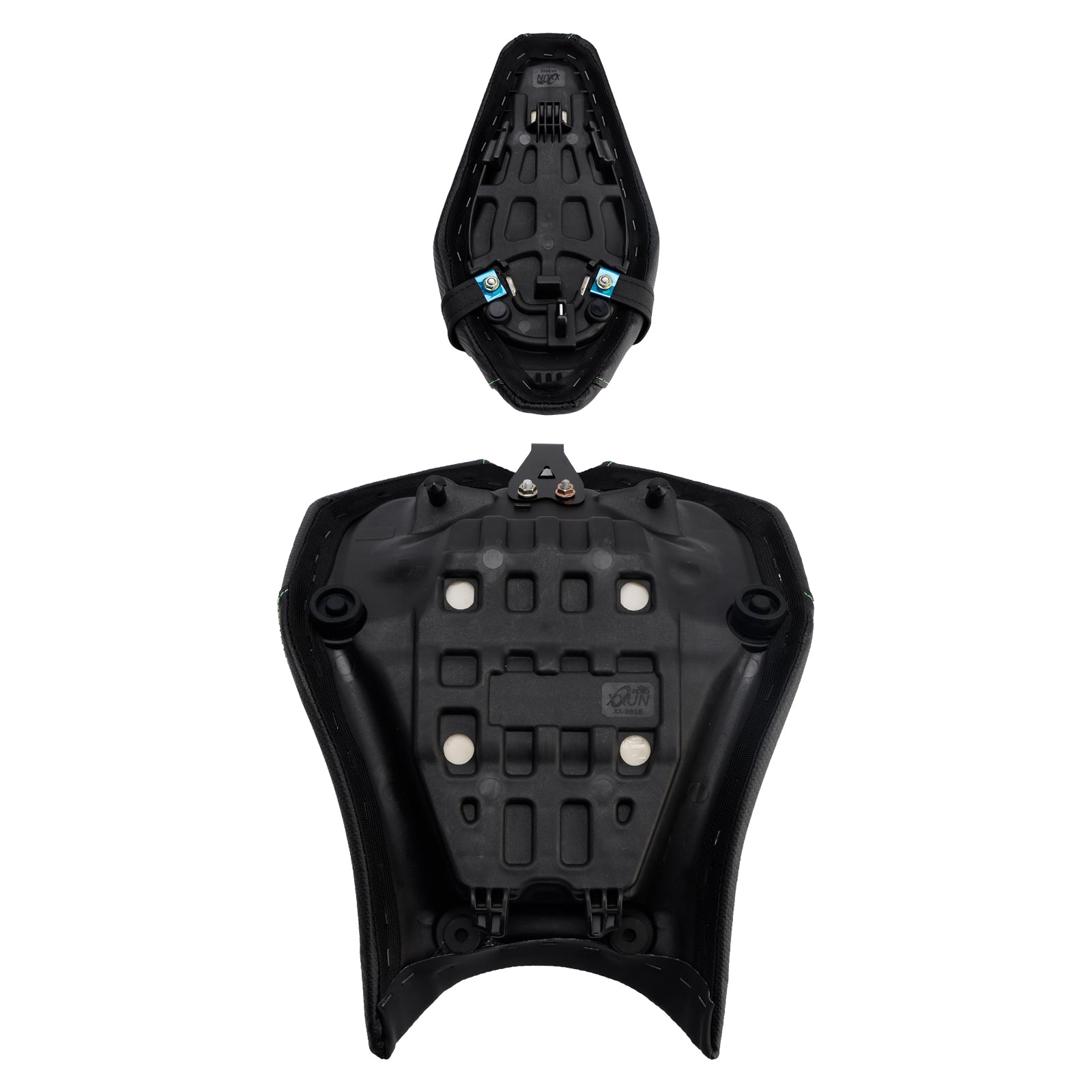 Driver&Passenger Seat Rear Cushion Green2 For Kawasaki Ninja Z900 Zr900-F 2025-