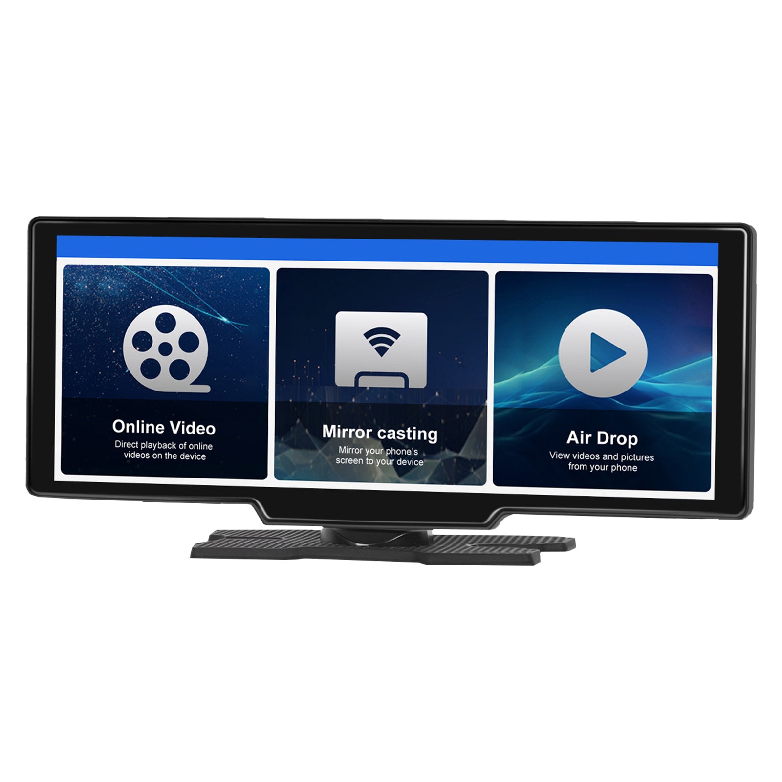 Système de navigation automobile avec écran HD 10,77 CarPlay, Machine tout-en-un, caméra 12 LED