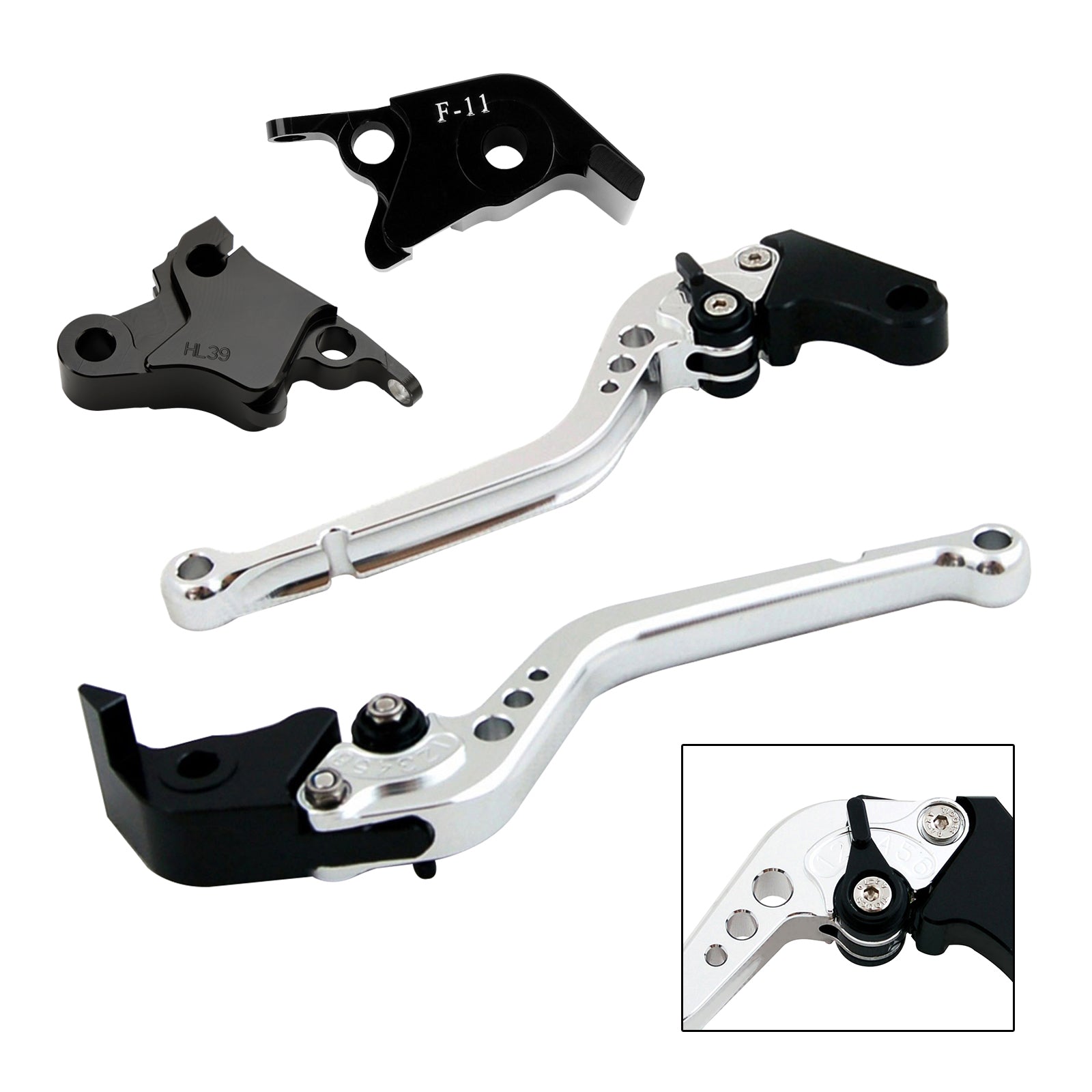 Palanca de freno de embrague larga apta para CFMOTO 700CL-X Sport 2021-2022