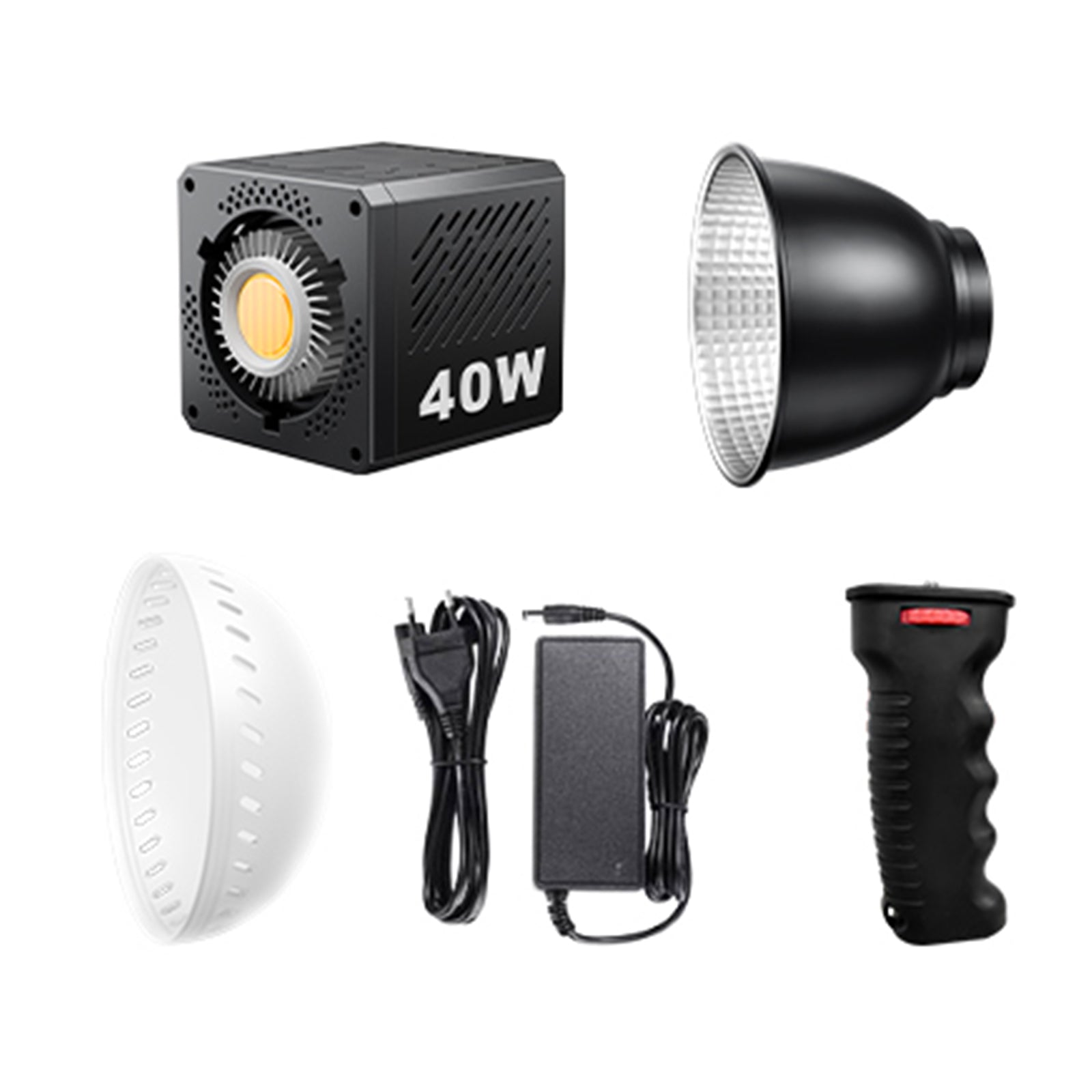 Lumière LED extérieure de lumière solaire d'épi de lumière de photographie de la puissance élevée M60 de 40W