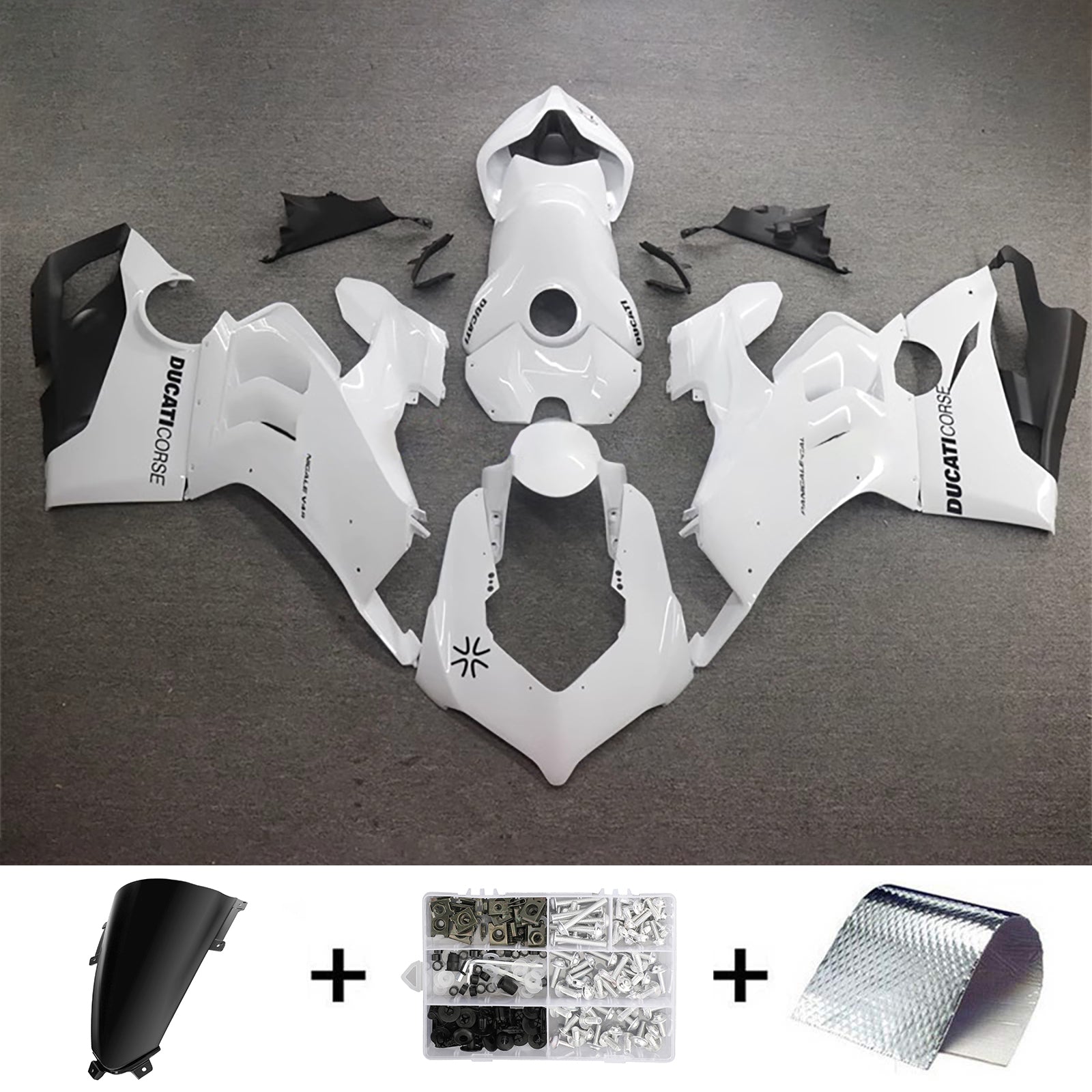 Kit de carénage d'injection Ducati Panigale V4/V4S 2020-2021 V4SP/V4R 2019-2022