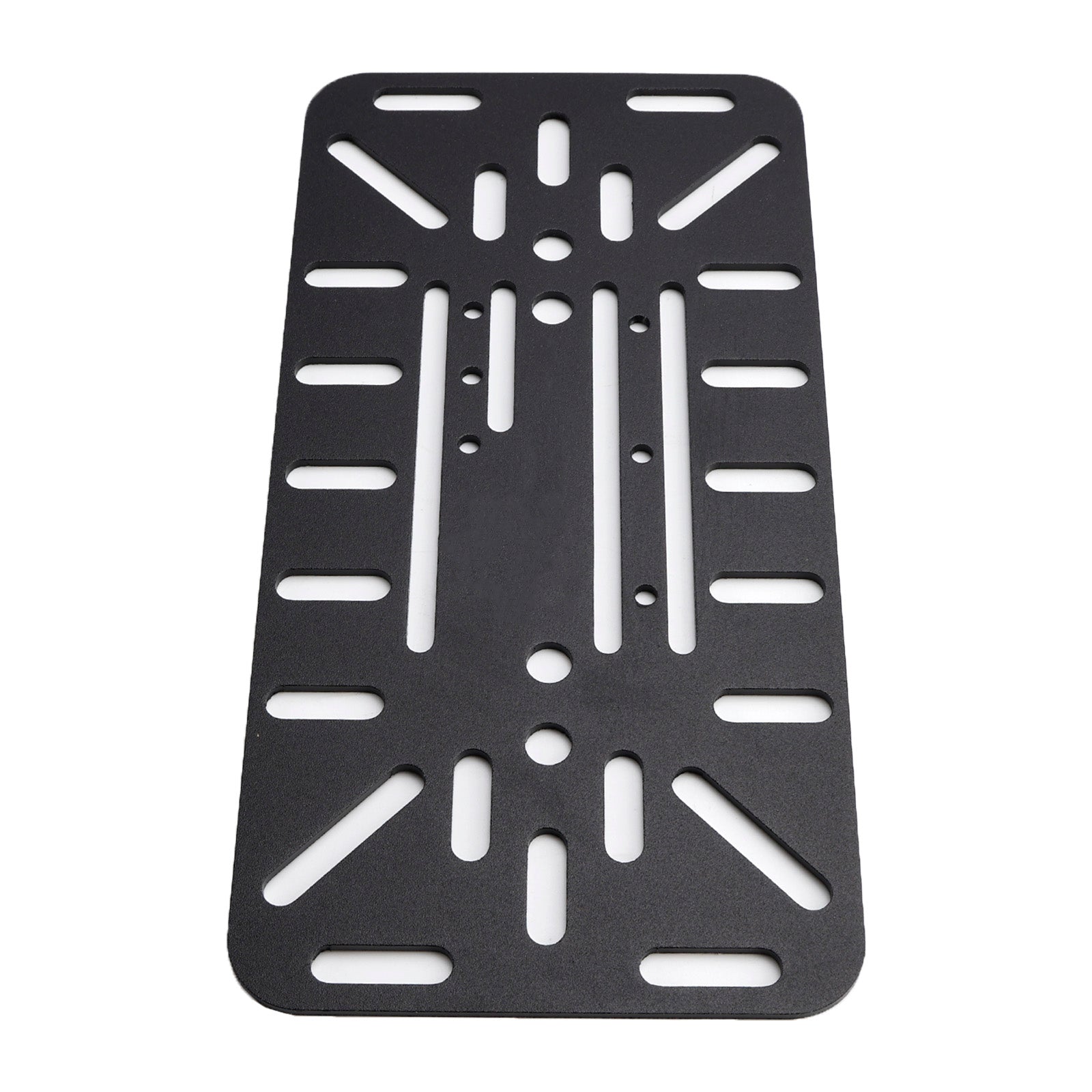 Kit de suportes de montagem lateral simétrico universal Black para moto