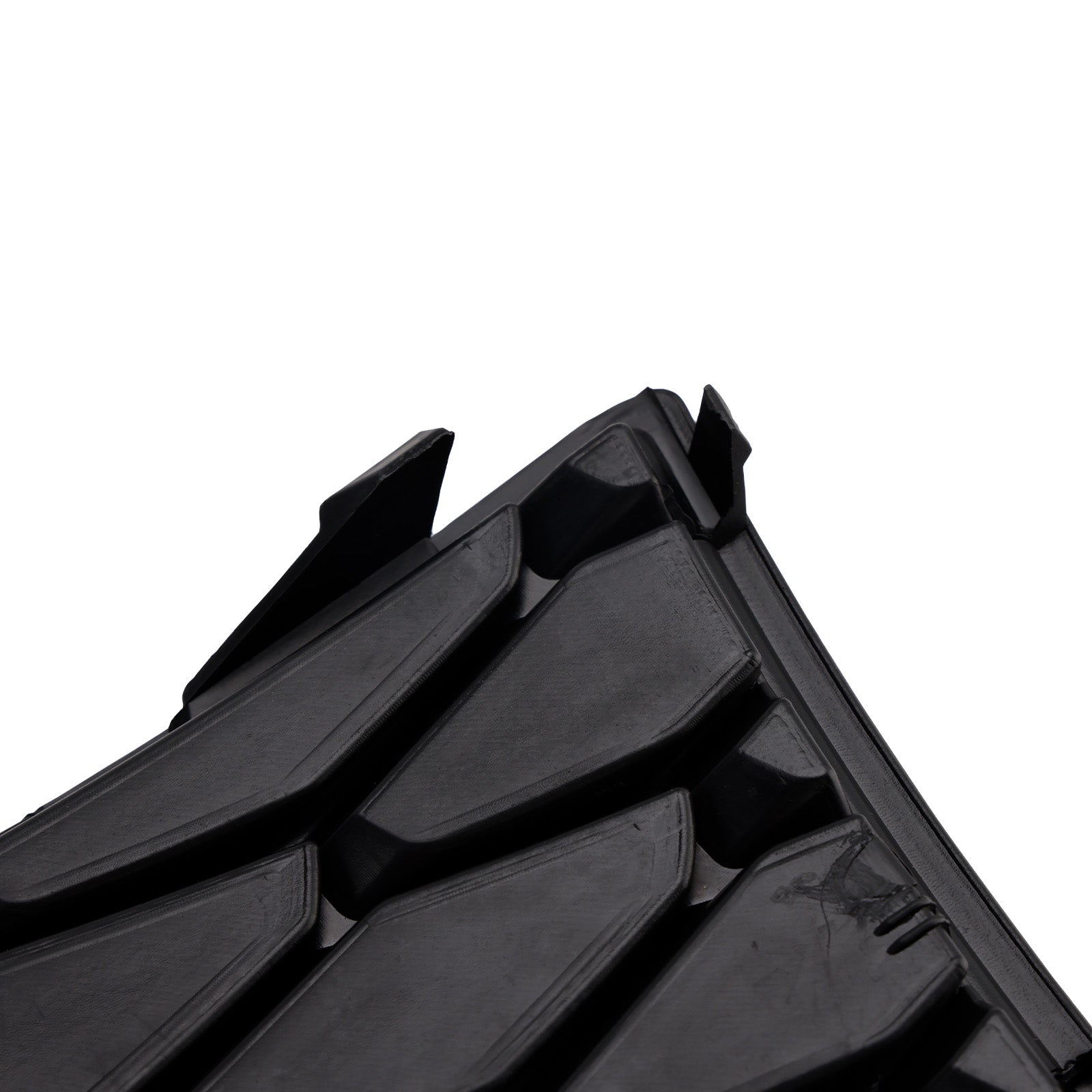 2012-2017 Seat Leon Cupra 5F Black Front Honeycomb Fog Light Grille Cover