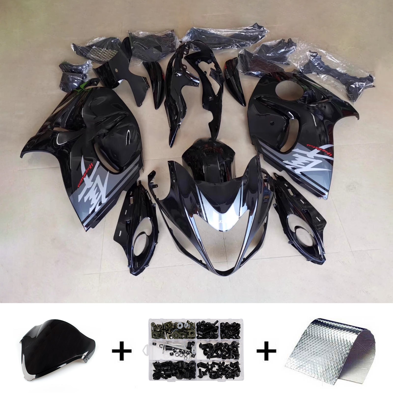Injection Fairing Kit Bodywork Plastic ABS For Suzuki Hayabusa GSX1300R 2008-2020