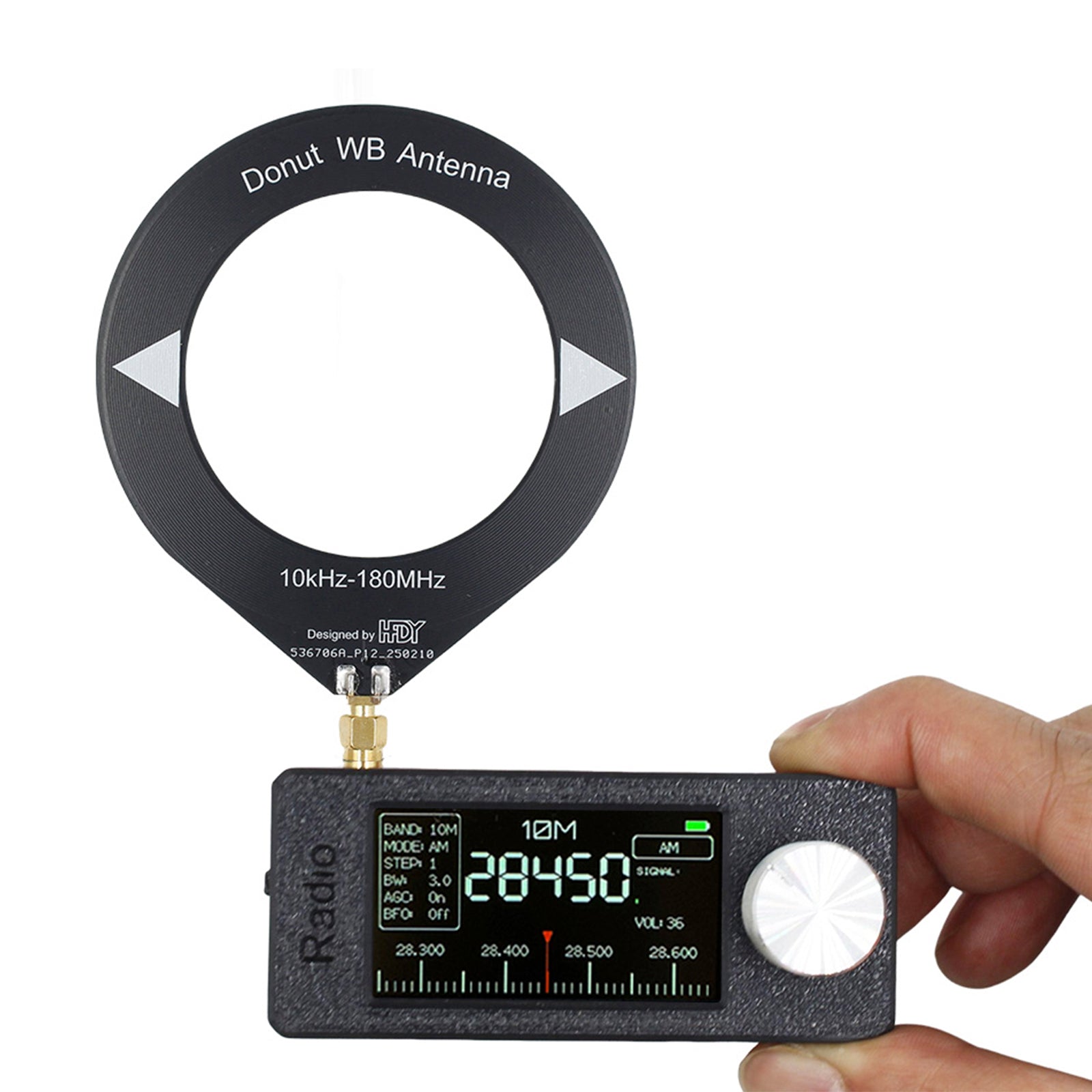 SI4732 Draagbare radio 0,5-108 MHz LSB AM FM Mini Pocket All-Band Radio-ontvanger