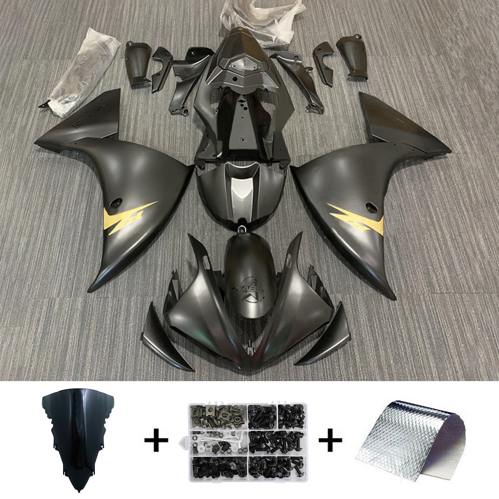 2012-2014 Yamaha YZF-R1 Injectiekuipset Carrosserie Kunststof ABS