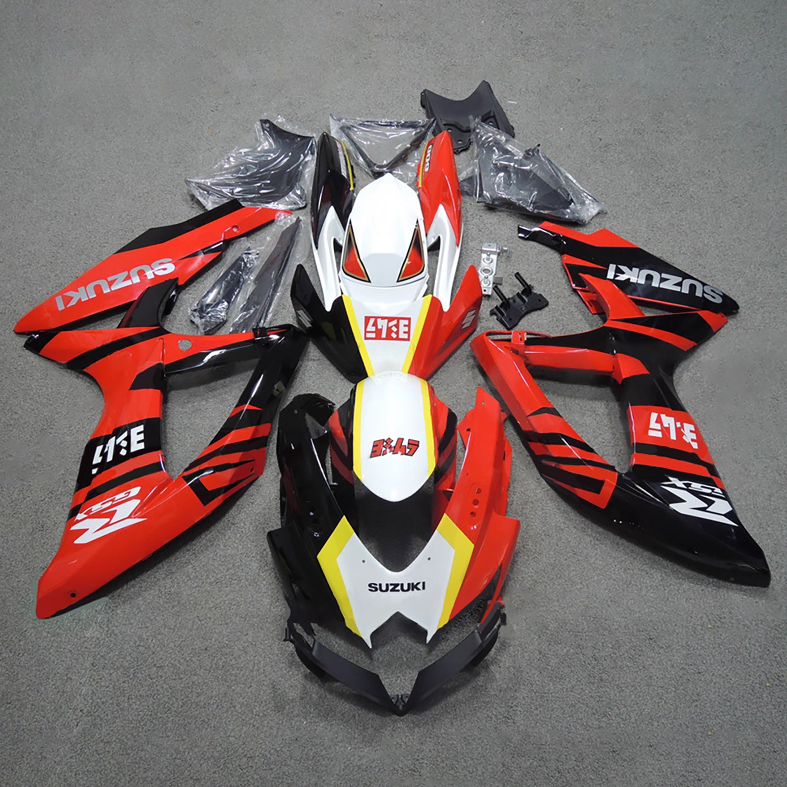 Injection Fairing Kit Bodywork Plastic ABS For Suzuki GSXR 600/750 2008-2010 K8