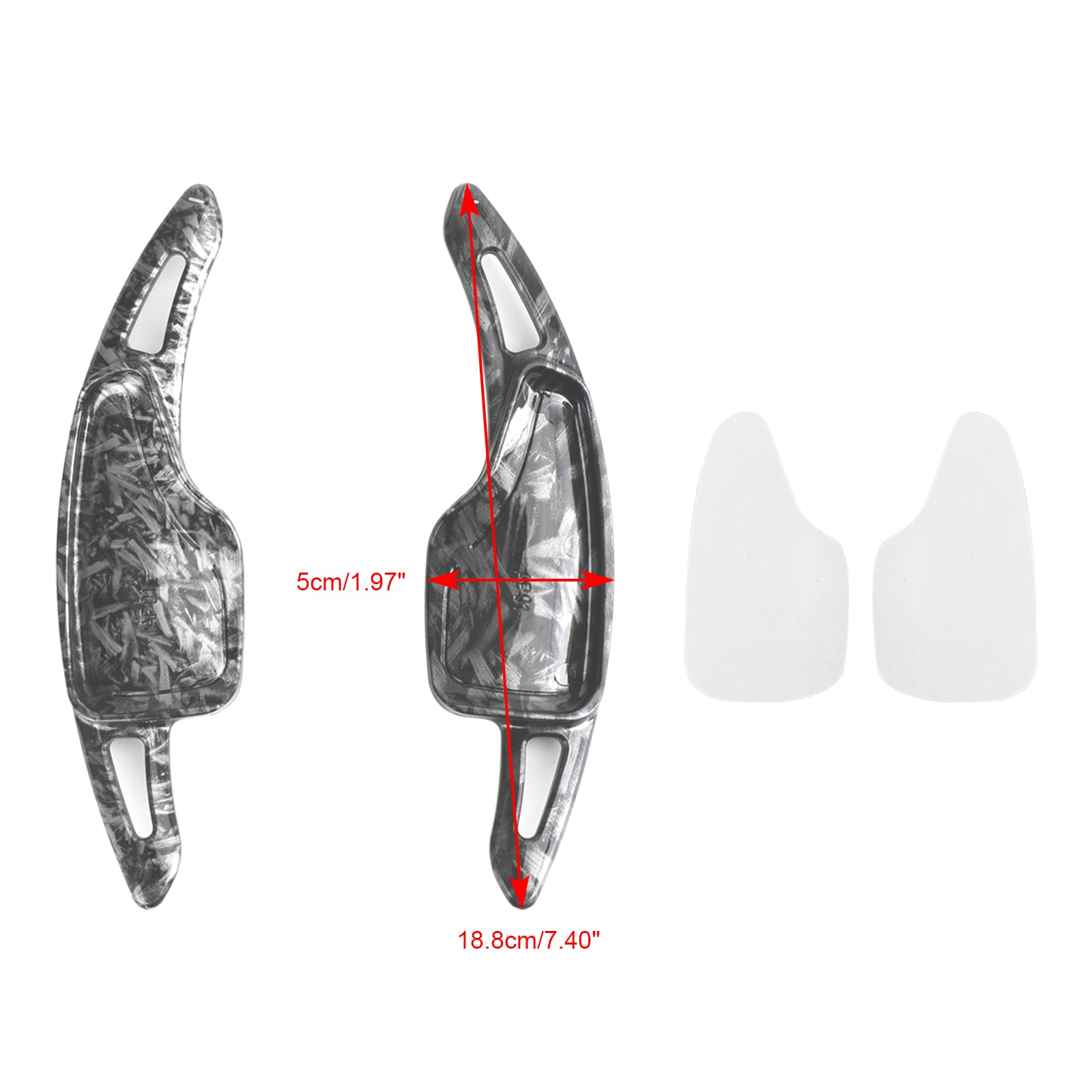 Stuurwielpaddle-shifterverlengingen passen op Chevy C7 Corvette Camaro 2014-21