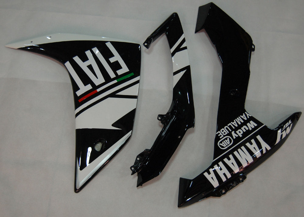 2007-2008 Yamaha YZF-R1 Black FIAT Racing Fairings Generic