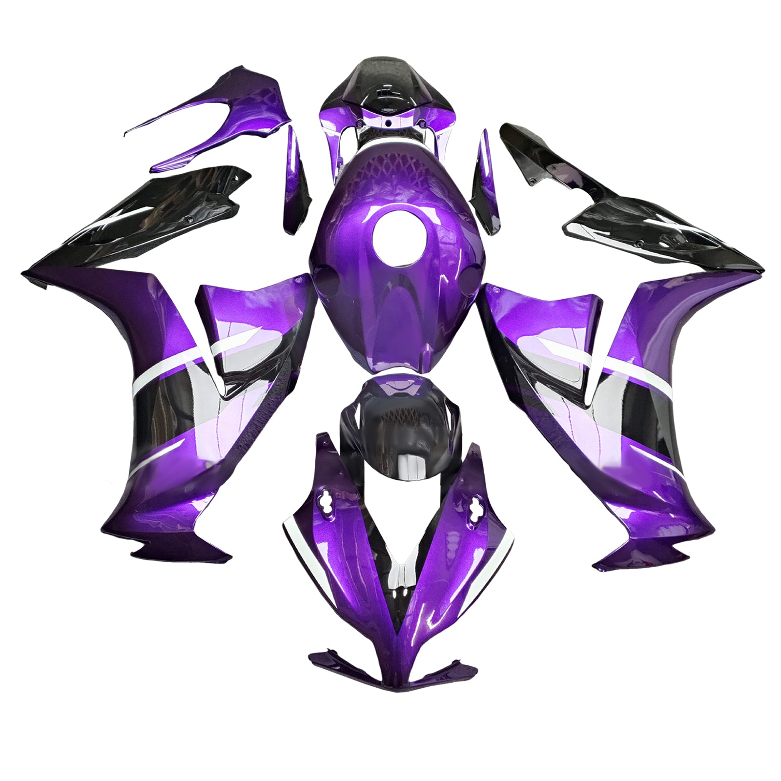 Injektionsmässa Kit Bodywork Plastic ABS för Honda CBR1000RR 2012-2016
