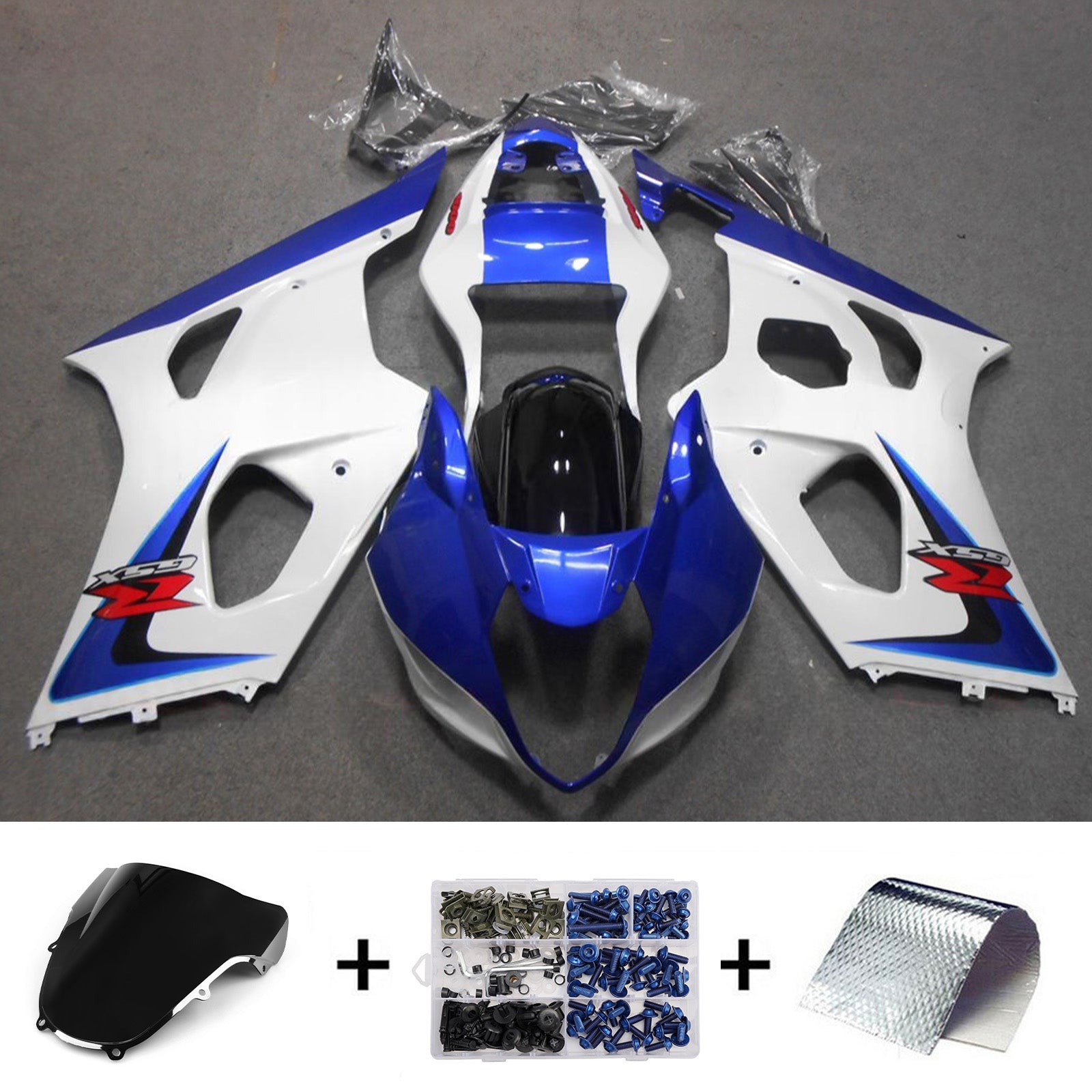 Injection Fairing Kit Bodywork Plastic ABS For Suzuki GSXR1000 2000-2002 K1 K2