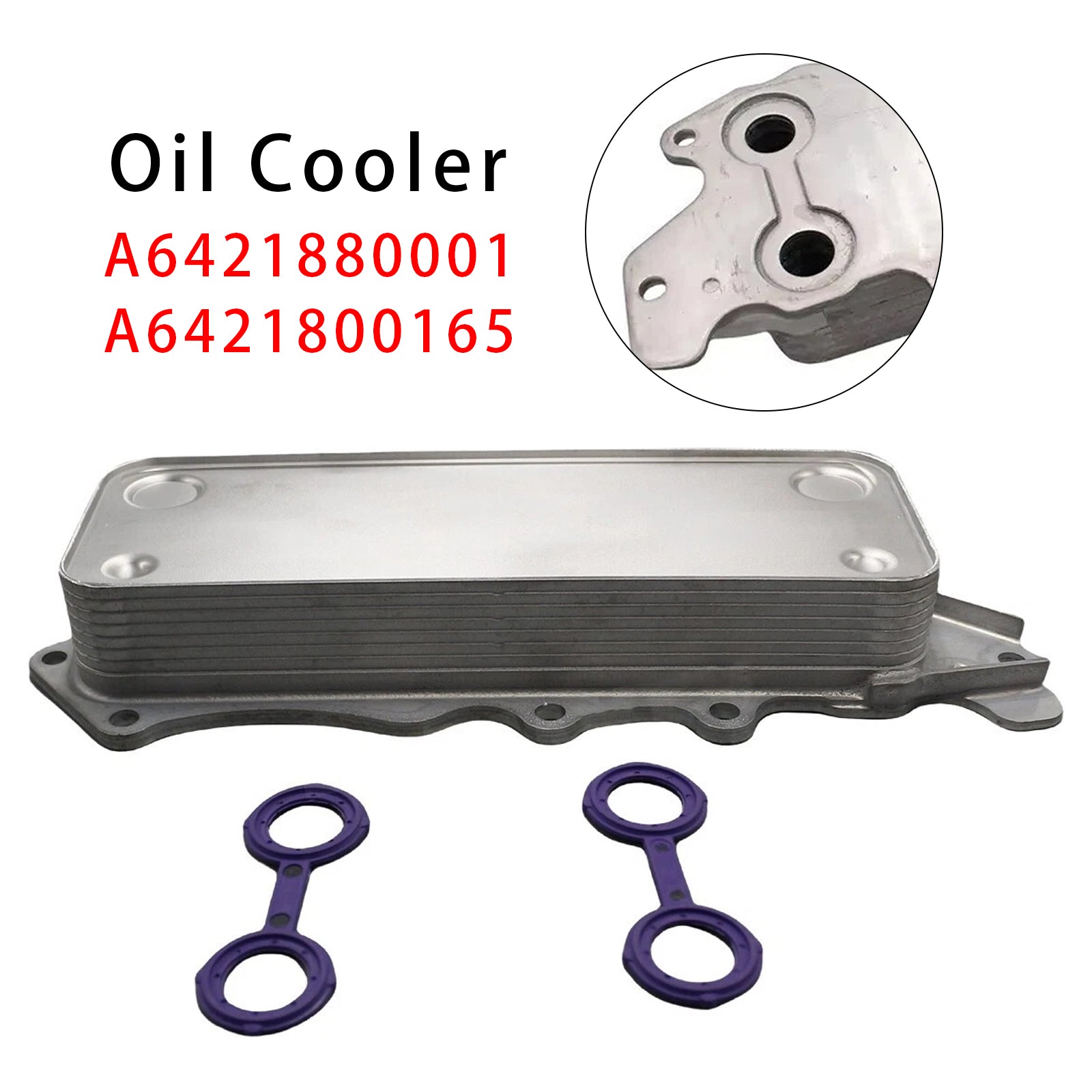 Oil Cooler A6421880001 For Mercedes E Class W211 E280 E320 CDI 2005-2008