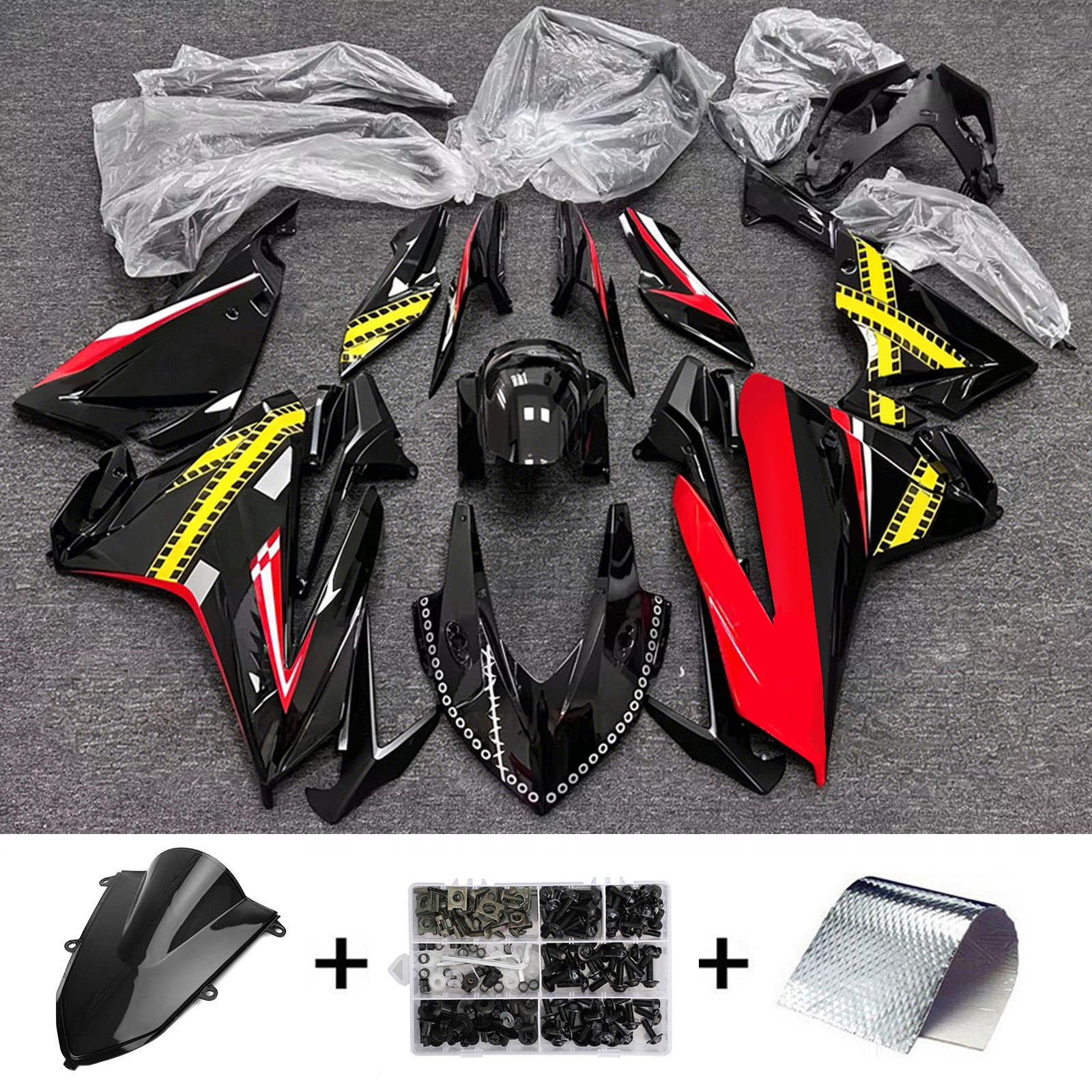 Injection Fairing Kit Bodywork Plastic ABS For Honda CBR500R 2019-2021