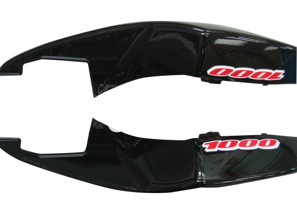 2005-2006 Suzuki GSXR 1000 Black and Red GSXR Racing Fairings Generic